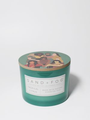 Tropical Citrus 12 oz scented candle