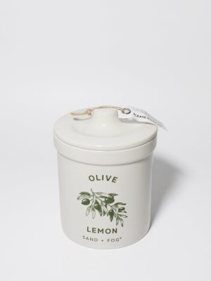 Olive Lemon 17.5 oz scented candle