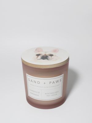 Sand + Paws Tarocco Orange 21 oz scented candle
