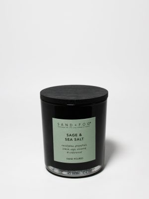 Sage & Sea Salt 10 oz scented candle