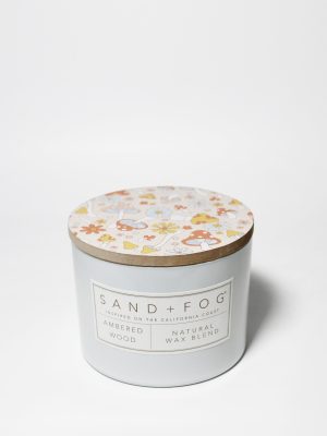 Ambered Wood 12 oz scented candle