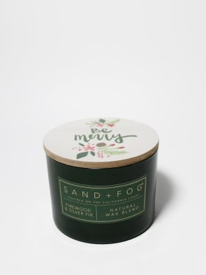 Firewood & Silver Fir 12 oz scented candle