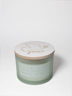 Pine & Sage 12 oz scented candle