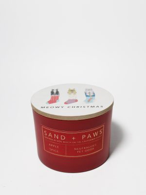 Sand + Paws Apple Spice 12 oz scented candle
