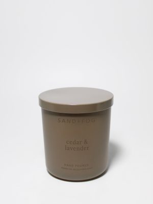 Cedar & Lavender 10 oz scented candle