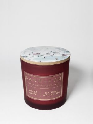 Winter White 21 oz scented candle